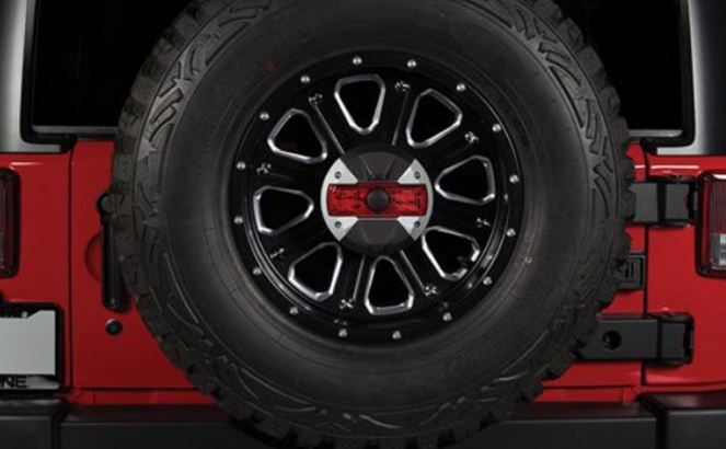 ALPINE SPARE TIRE REAR VIEW CAMERA AND LIGHT SYSTEM